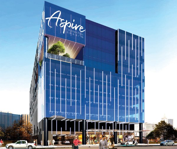 Aspire Corporate Plaza in Macapagal Blvd Pasay City by Golden Bay